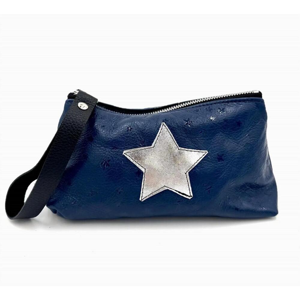 NEW LYNN TALLERICO women's new pammy clutch bag in blue